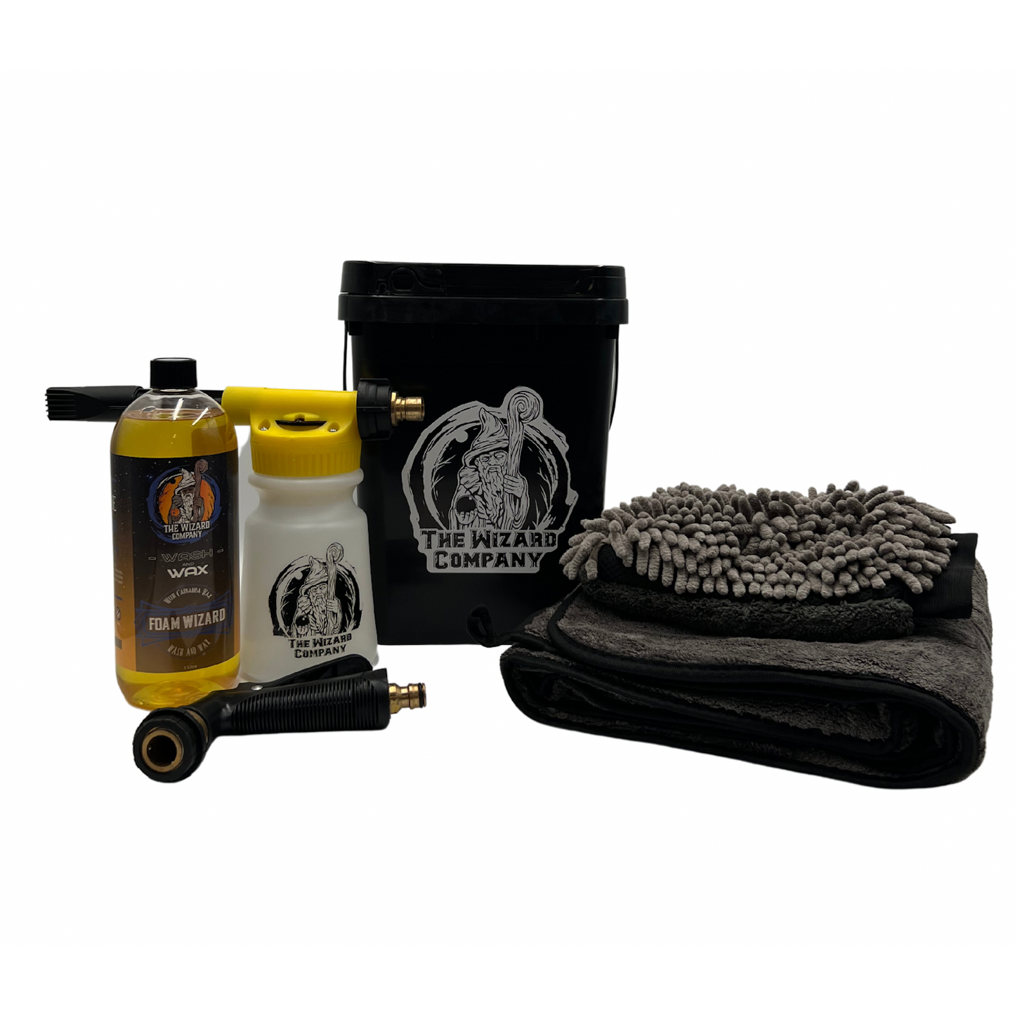 Foam Wizard Car Wash Kit (Garden Hose)
