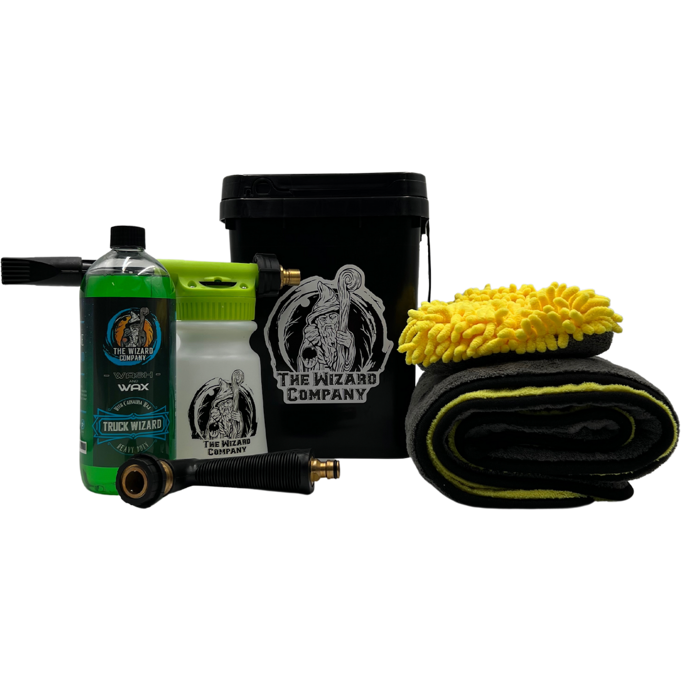 Foam Wizard Car Wash Kit (Garden Hose) – The Wizard Company